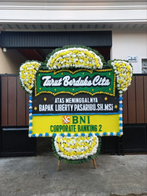 Papan Bunga Duka di Lumajang